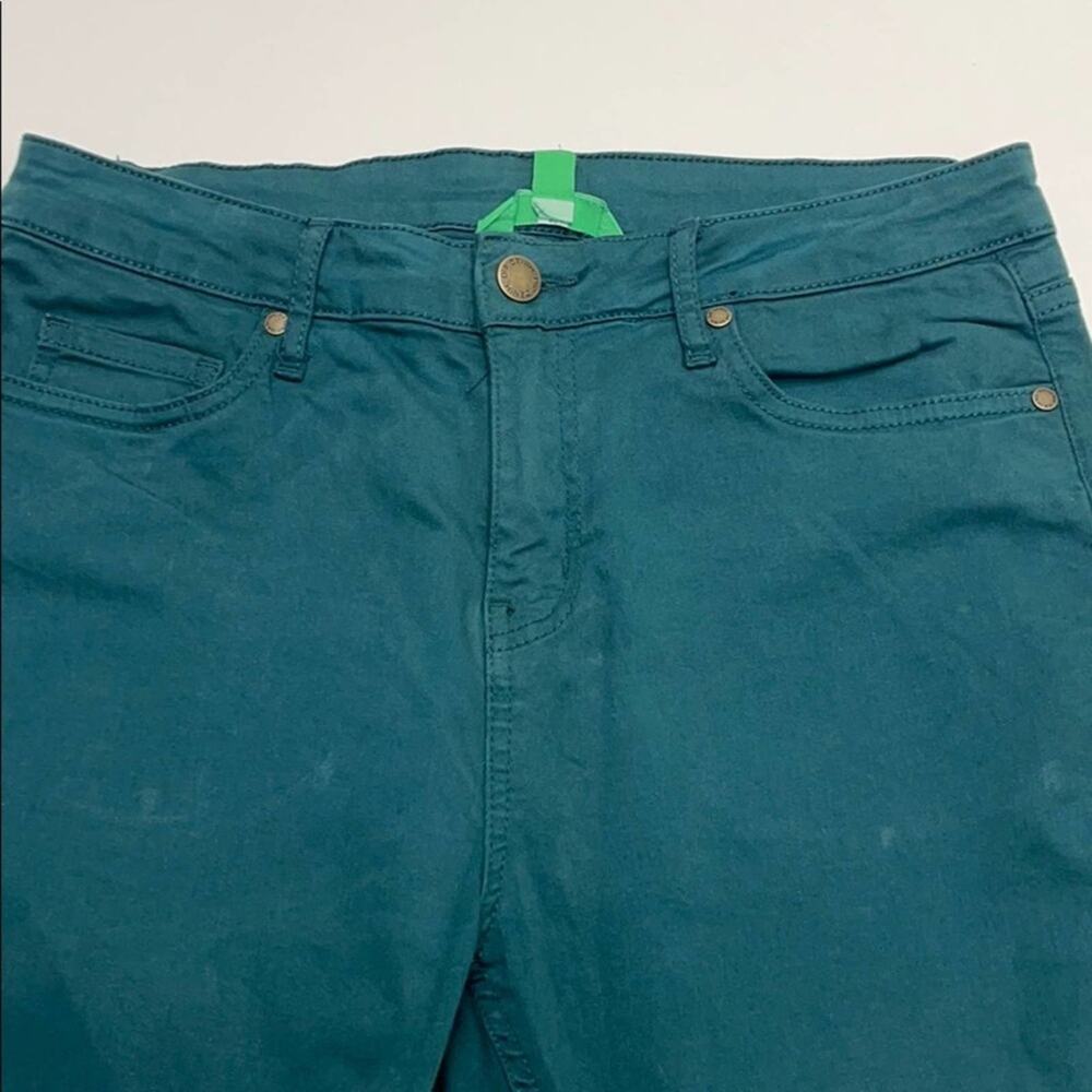 DIP Womens 6 Green Skinny Ankle Pant - Picture 2 of 3